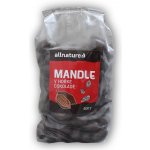 Allnature Mandle v hořké čokoládě 500 g – Zboží Dáma