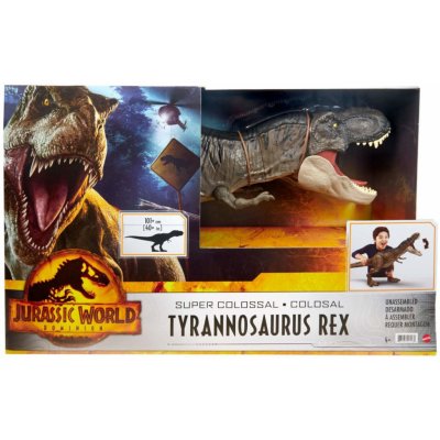 Mattel Jurský svět Nadvláda Super obří TYRANNOSAURUS REX – Zboží Mobilmania