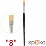 SPOKO Štětec štětinový, plochý, velikost 8 – Zboží Mobilmania
