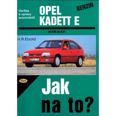 Etzold, Hans-Rüdiger - Opel Kadett benzín od 9/84 do 8/91 – Zbozi.Blesk.cz