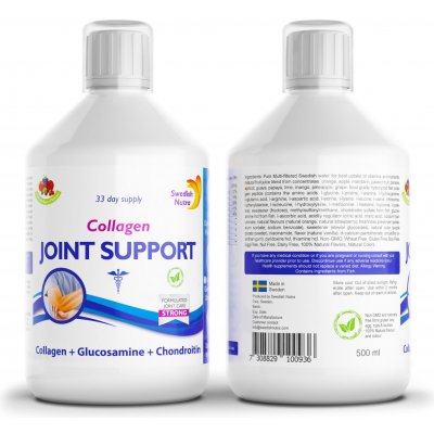 Swedish Nutra Collagen Joint Support kĺbová výživa 500 ml – Hledejceny.cz