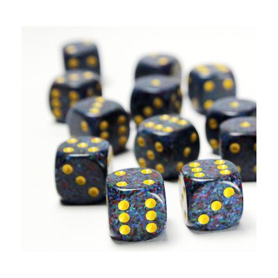 Kostka D6 16mm Twilight – Zboží Živě