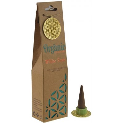 Organic Goodness White sage vonné jehlánky Bílá šalvěj 12 ks – Zboží Dáma Organic Goodness White sage vonné jehlánky Bílá šalvěj 12 ks – Zboží Dáma