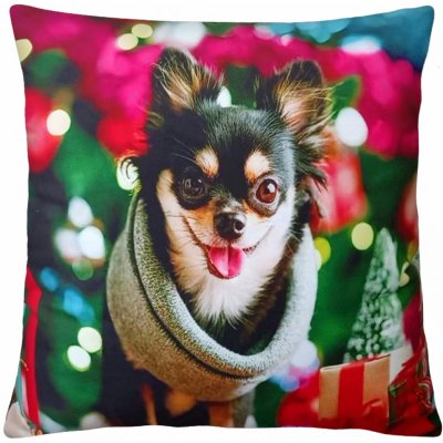 Mybesthome Vánoční Xmas Dog 40 x 40 cm – Zboží Mobilmania