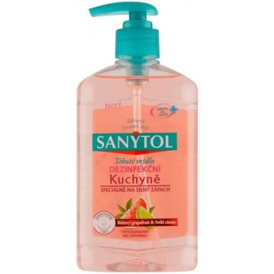 Sanytol dezinfekční mýdlo do kuchyně grapefruit & limetka 2 x 250 ml – Zbozi.Blesk.cz