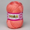 Příze Pletací příze Madame Tricote paris DORA 036 lososová, klasická, 100g/250m