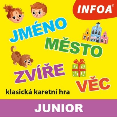 Infoa Jméno, město, zvíře, věc Junior – Zboží Dáma