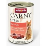 Carny Kitten hovězí a krůtí 6 x 400 g – Hledejceny.cz