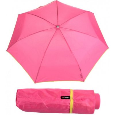 Knirps Luxusní skládací mini deštník piccolo pink