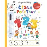 Sešit pro předškoláky Čísla a počítání – Zboží Dáma