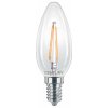 Žárovka Century LED FILAMENT SVÍČKA ČIRÁ 2W E14 2700K 245Lm 360d 35x98mm IP20 CEN INM1-021427 Teplá bílá Čirá