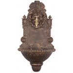 Zahradní LITINOVÉ umyvadlo GARDENS s kohoutkem, měděný vzhled – Zboží Dáma