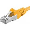 síťový kabel Premiumcord sp6asftp015B Patch, CAT6a S-FTP, RJ45-RJ45, AWG 26/7, 1,5m, modrý