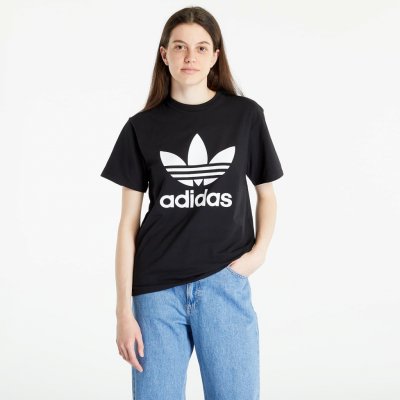 adidas Originals Trefoil Tee Black Noir – Zboží Mobilmania