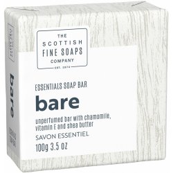 Scottish Fine Soaps Neparfemované tuhé mýdlo Bare, 100 g