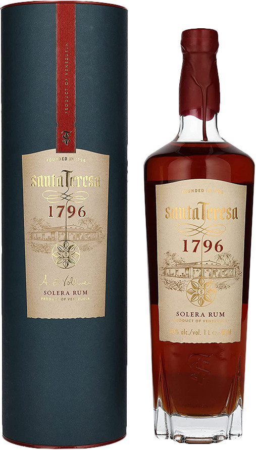 Santa Teresa 1796, Venezuela rum 35y 40% 1 l (karton)