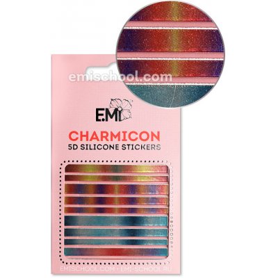 E.Mi Charmicon 3D Silicone Stickers 102 Lines samolepka – Zboží Mobilmania