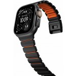 Nomad Stratos Band AW 45/46/49mm Black Titanium Ultra Orange FKM NM011116858 – Zboží Živě