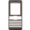 Náhradní kryt na mobilní telefon Kryt Sony Ericsson K770i přední béžový