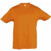 Dětské tričko Sols dětské triko s krátkým rukávem REGENT kids 11970400 Orange