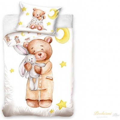 TipTrade povlečení Medvídek a usínáček 100 x 135 cm 40 x 60 cm – Hledejceny.cz
