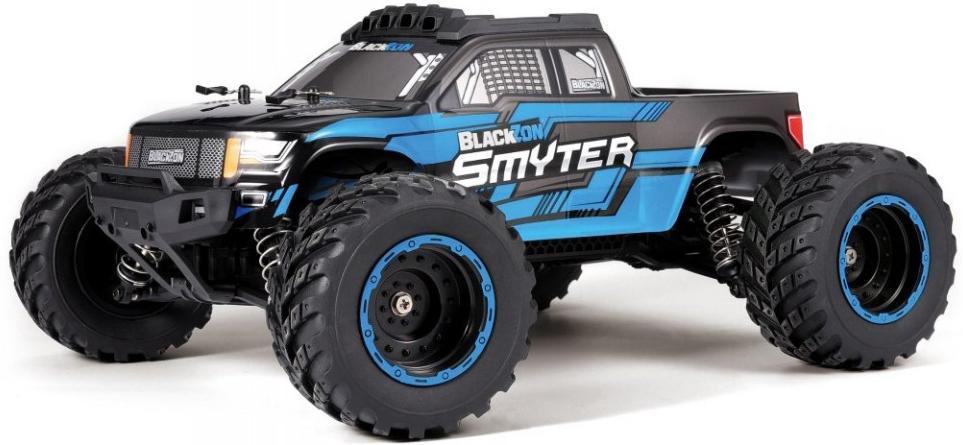 BlackZon Smyter MT 4WD Monster Truck RTR modrý 1:12