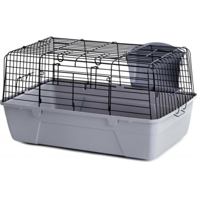 JK ANIMALS klec králík Black šedá 60 x 35 x 32 cm – Hledejceny.cz