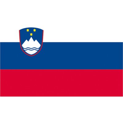 Státní vlajka Slovinsko tištěná venkovní Alerion – Zboží Dáma