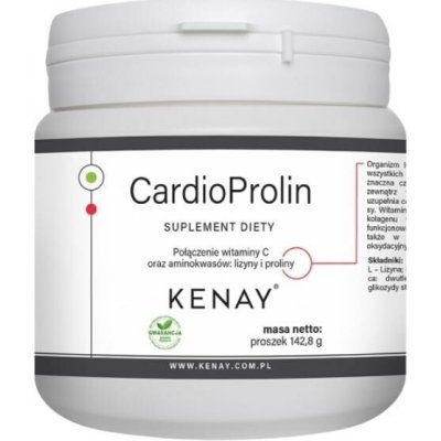 Kenay CardioProlin L lysin L prolin vitamin C prášek 142,8 g – Hledejceny.cz