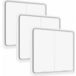 IMMAX NEO SMART sada 3x vypínač 2-tlačítkový Wi-Fi / 230V / TUYA (07513C) – HobbyKompas.cz