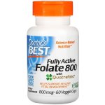 Doctor's Best Fully Active Folate 800 with Quatrefolic 800mcg 60 kapslí – Hledejceny.cz