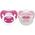 Nuk silikon šidítko 2 ks Signature Blue – Zboží Dáma