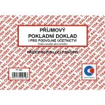 Baloušek Tisk PT030 Příjmový pokladní doklad, podvojné účetnictví, A6, samopropisovací – Zboží Dáma