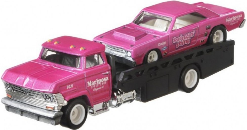 Horizon Mattel Hot Wheels Týmový náklaďák a 68 Dodge Dart Hauler GJT |  Srovnanicen.cz