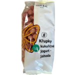Natural Jihlava Křupky kukuřičné jogurt jahoda 140 g – Zboží Dáma
