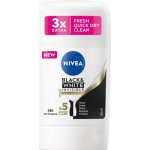 Nivea Black & White Invisible Silky Smooth deostick 50 ml – Hledejceny.cz