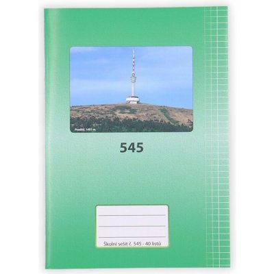 UNIPAP Školní sešit A5 545 čtvereček – Zbozi.Blesk.cz