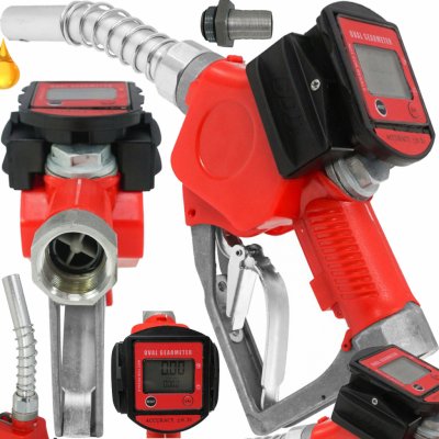 Tankovací pistole VLC-60B 1" LCD, Verke V80207 | Zboží Auto