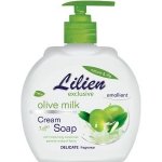 Lilien Olive Milk tekuté mýdlo dávkovač 500 ml – Zboží Dáma