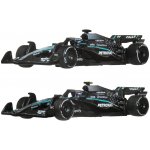 Hot Wheels Premium Formula 1 2025 Mercedes AMG Russel a Antonelli 1:64 – Sleviste.cz