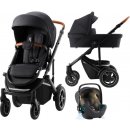 Britax Set Smile III + korba + autosedačka Baby Safe iSense 2022 Fossil Grey