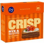 Fazer Crisp Žitné s příchutí pečené papriky křupavé plátky 200 g – Zboží Dáma