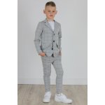 Kids Joy chlapecké sako z dresového materiálu šedé – Zboží Dáma