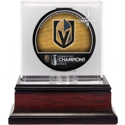 Fanatics Vegas Golden Knights 2023 Stanley Cup Champions Authentic Mahogany Hockey Puck Logo Display Case – Zbozi.Blesk.cz