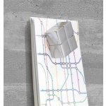 Sigel Artverum magnetická skleněná tabule textura betonu 91 x 46 cm – Zboží Dáma