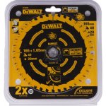 DeWALT DT10301 Pilový kotouč 165x20mm 40 zubů – HobbyKompas.cz