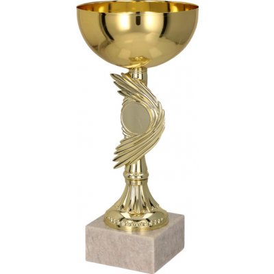 Kovový pohár Zlatý 18,5 cm 7 cm – Zboží Mobilmania