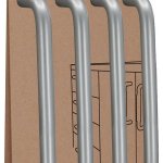 Walteco Gissi 160 mm matný chrom 4 ks 7763 – Sleviste.cz