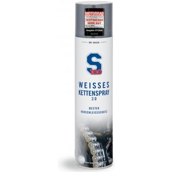 S100 White Chain Spray 2.0 400 ml