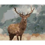 ZUTY Malování podle čísel DOSPĚLÝ JELEN 40 x 50 cm – Zboží Mobilmania